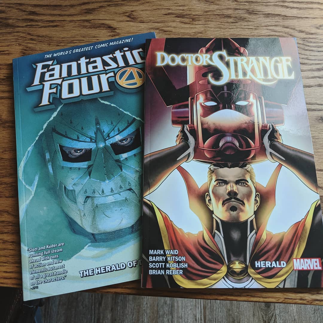 Fantastic Four and Doctor Strange comics
